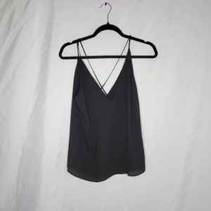 Black H&M V-Neck Tank Top
